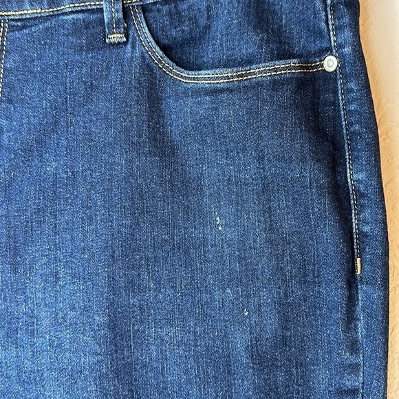 NYDJ Dark Wash High Rise Legging Skinny Jeans Size 16 - Picture 3 of 16